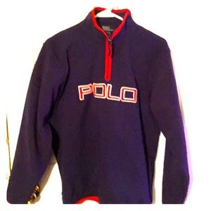 Xl boys Fleece polo jacket